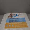 Dream On Me, 3 Inch Foam Pack and Play Mattress, White, White/Brown, 25C-GR (SR) 26x38 Inches