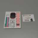 4G Kids Smart Watch GPS Tracker, Smartwatch for Kid with SIM Card, Calling, Voice Chat, Class Mode, SOS, Pedometer, Alarm, Games, HD Touch Screen Phone Watch Gift for 4-12 Girls Boys, Light Pink