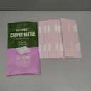 Carpet Beetle Traps  12 Pack | Sticky Indoor Glue Boards for Carpet Beetles, Larvae & Other Crawling Insects | Non-Toxic Pest Control Trap & Monitor for Closets, Storage Areas, and More