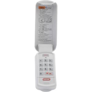 Genie Garage Door Opener Wireless Keyless Keypad - Safe & Secure Access - Compatible with All Genie Intellicode Garage Door Openers - Easy Entry into the Garage With a PIN - Model GK-R, White