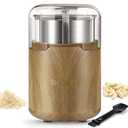 COOL KNIGHT Electric Pill Crusher, 150W 110V Corded Pill Grinder, Tablet Pulverizer for Small and Large Meds and Vitamins, 304 Stainless Steel Cup and Blades, Lid Seal to Reduce Mess, M150H