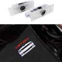 2 PCS Non-Fading Last Call Car Door Logo Lights Compatible for Challenger Last Call 2015-present Courtesy LED Ghost Shadow Light Projector Lamps Accessories (Last Call)