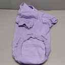 KOOLTAIL Dog Hoodie for Dogs Cats, Soft&Warm Pet Sweater with Leash Hole and Pocket Boy Girl, Puppy Fall Winter Jacket Clothes, French Pitbull Cold Weather Coat Sweatshirt, Lavender, Large