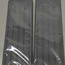 Stone Faucet Mat for Kitchen Sink with Raised Feet, Sink Mat for Kitchen Faucet, Water Absorbent Diatomite Stones Sinks Tray, Sink Splash Guard & Protectors, Stone Drying Tray for Bathroom Counter (23.7" x 4", Dark Gray Style 1)