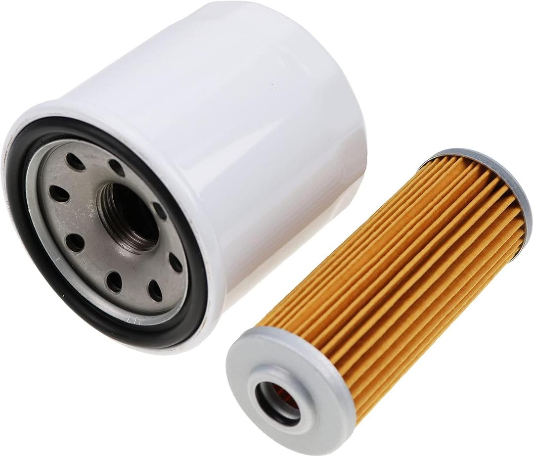 DVPARTS Filter Kit Fuel and Oil Filter M806418 MIU804763 M801101 for John Deere 1023E 1025R 1026R 2305 2320 755 855 HPX Diesel Gator X495 X744 X595 X740 X748 1435 355D 430 F935 F912 F925 GX355 1420