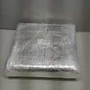 Car Heat Sound Deadening Insulation Mat, - 394 Mil 10.8 Sqft Automobile Sound Deadening & Heat Insulation Material for Auto Hood Engine Roof Door and Trunk,40 Inch x 40 Inch, Aluminum Foil Finish