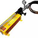 KDSS System Hydraulic Oil Filling Machine - Hand Pressure Refueling Tool for Toyota Prado Land Cruiser Lexus GX Infiniti - Hand Hydraulic Pump with Pressure Gauge (yellow)