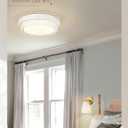 Gold Wall Sconce, HWH Single Wall Light Fixture Brushed Gold Wall Lamp with Frosted Milk White Striped Glass Shade, Modern Indoor Wall Sconce for Kitchen Bedroom Schoolhouse, 5HZG97B BG