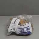 BARKLESS Dog Muzzle, Basket Muzzle for Biting, Chewing and Scavenging, Humane Cage Mouth Cover, Perfect for Grooming and Training Small Aggressive Reactive Dogs (S, Brown)