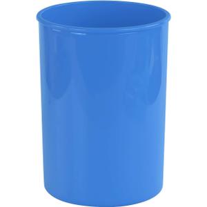 Reston Lloyd Calypso Basics Multipurpose Cookware Storage Crock, Kitchen Countertop & Office Desk Organization, Durable & Food Safe BPA-Free Plastic, Azure (Utensil Holder)