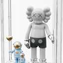 Barbie Doll Display Case, Acrylic Display Case with Magnetic Door, Dustproof Clear Storage Organizer Box for Barbie Action Figures, Lego Models & Collectible Dolls, 10.6x5.1x14inch
