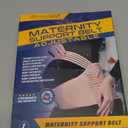 ChongErfei Maternity Belt Pregnancy Belly Band 3 in 1 Maternity Support Belt for Pregnant Back/Pelvic/Hip Pain, Maternity Band Belly Support for Pregnancy (Black, XL)