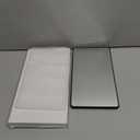 Car Sun Visor Mirror, Cosmetic Makeup Mirrors with Straps, HD Cars Interior Cosmetic Mirror, Car Accessories for Women Universal Sun Visor Mirrors for Trucks, Cars, SUVs (Black) (1 PC Black)