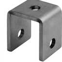 4 PCS Trailer Leaf Spring Hanger Front/Center/Rear Hanger, Fit 1-3/4" Springs 2-1/2" Tall - 9/16" Bolt Hole