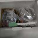 La Reveuse Electric Mini Food Processor with 200 Watts 2-Cup Prep Bowl for Mincing Chopping Grinding Blending Pureeing (Metallic Grey)