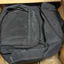 Skip Hop Diaper Bag Backpack: Mainframe Large Capacity Wide Open Structure with Changing Pad & Stroller Attachement, Black with Gold Trim, 14.25x6.25x14.75 Inch