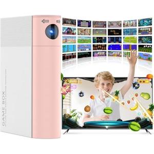 AR Motion Game Console for Kids: Plug and Play TV Video Games System for Indoor Physical Play Interactive Family Fun Game Nights Parties Playtime - Great Gift for Boys Girls