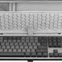 GEEKRIA Keyboard Carrying Case, Compatible with Logitech MX Mechanical Wireless / MK955 / Signature Slim K950 / G413 SE, Hard Shell Travel Bag (Dark Gray)