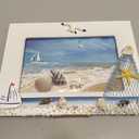 4 x 6 Mediterranean Photo Frame Beach Picture Frames Ocean Photo Frame Decorative Photo Frames Ideal for Home Marine Decor