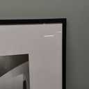 Americanflat 20x20 Picture Frame with Polished Plexiglass - Use as 8x10 Frame with Mat or Display 20x20 Photo Without Mat - Streamline Collection - Thin Border Square Frames for Wall Display - Black