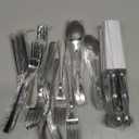 48 Pcs Silverware Set with Steak Knives Service for 8,Stainless Steel Flatware Set,Mirror Polished Cutlery Utensil Set,Home Kitchen Eating Tableware Set,Include Fork Knife Spoon Set,Dishwasher Safe