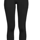 Avia Black Leggings With Side Pattern Size S