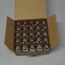 GOOTHY 25 Pack C7 White Replacement Bulbs, Ceramic C7 Incandescent Light Bulbs for Christmas Outdoor Patio Indoor String Lights, C7/E12 Candelabra Base, 5 Watt Night Light Bulbs- White