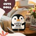 JOYIN Gifts for Mom from Daughter Son, Cute Penguin Doll Crochet with Card, Mothers Day Birthday Christmas Thanksgiving Gifts for Mom Stepmother Adoptive Mother