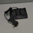 Biswaye WA3875 20V Li-ion Dual Port Charger Compatible with Worx 18V/20V PowerShare Battery WA3578 WA3575 WA3525 WA3520 WA3512 WA3512.1 WA3742