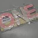 Snowflake One Table Centerpiece 1st Birthday Decorations for 1 Year Old Girl, Winter Onederland Theme First Bday One Wooden Table Sign Decor Pink White Photo Props Party Supplies