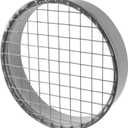 Repa Market 6 Inch Duct Cover  Galvanized Steel Round Duct Cap with Mesh Screen  HVAC Exhaust or Intake Vent  Exterior Pipe Air Outlet  Spiral Ventilation Ducting Metal End Plug