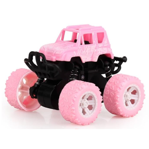 Hxezoc 3 Pcs Pull Back Monster Truck Car Set, Pull Back Vehicles and Race Car for Kids Toddlers 4-8 Years Old, Double-Directions Truck Toys for Racing Game, Birthday Party, Carnival Party Supplies
