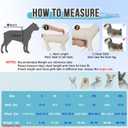 Lukovee Recovery Suit for Dogs, Zipper On Dog Surgery Suit for Female Male Dog, Onesies Bodysuit Prevent Licking Spay Abdominal Wounds Bandages E-Collar Alternative (Pink, S)