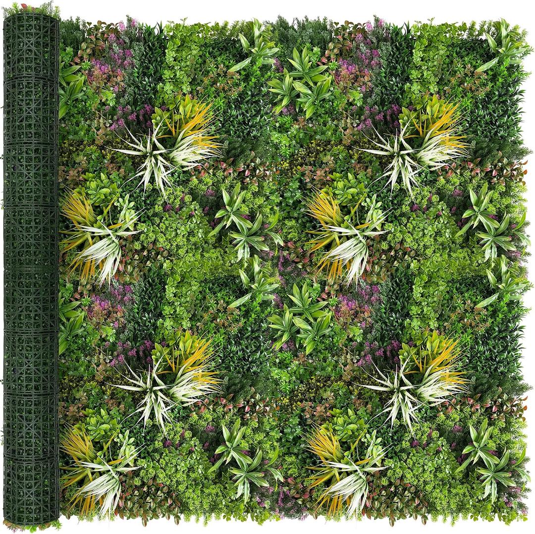 Artificial 80x120 in (67 Sqft) Boxwood Grass Wall Backdrop Roll
UV-Anti Faux Green Leaf Privacy Fence, Garden/Backyard/Patio/Balcony/Party Greenery Hedge Backdrop, Indoor Outdoor Decor