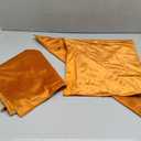 JIAHANNHA Velvet Orange Throw Pillow Covers Pack of 2 Decorative Soft for Couch Sofa Bedroom Livingroom Car 2020 Inches
