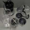 Ganiza Blender for Smoothies, 14 Pcs Smoothie Blender for Kitchen, Max 1300W Portable Blenders for Shakes Ice Crushing Grinding & More with 2 X 37 oz, 23 oz Cups, Perfect for Home & On - the - Go (Black)