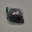 Eomenie Women's One Piece Swimsuit Tummy Control Slimming Bathing Suit Ruched Swimwear Tie Back Shell Stitch Swim Suit (Medium, Black White)