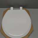 Mayfair NextStep2 Toilet Seat with Built-In Potty Training Seat, Slow-Close, Removable that will Never Loosen, Round, White