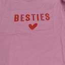 Besties Cute Matching Mother Daughter Friend Valentine's Day T-Shirt Small
