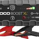 NOCO Boost GB50: 1500A UltraSafe Jump Starter  12V Lithium Battery Booster Pack, Portable Jump Box, Power Bank & Jumper Cables - for 7.0L Gas and 4.5L Diesel Engines