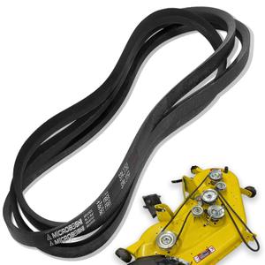 Lawn Mower 48" Deck Belt for John Deere GX21833 GX20571 48 Inch Deck V-Belt D140 D150 D160 L120 L130 LA130 LA140 LA145 LA155 LA165 X140, Replace gx21833 Covered Deck Belt