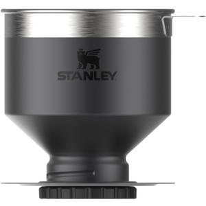 STANLEY Perfect Brew Pour Over | Manual Single Cup Coffee Maker | Drip Coffee Maker with Reusable Filter | Easy Clean Stainless Steel | BPA-Free | Charcoal Glow