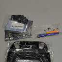 eXtremeRate Black Programable RISE4 Remap Kit for PS5 Controller BDM-010 BDM-020 Models, Upgrade Board & Redesigned Back Shell & 4 Back Buttons for PS5 Controller