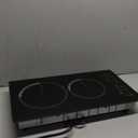 Double Burner Electric Cooktop Plug in 2000W, 110V~120V Countertop Stove, Electric Stove 2 Burner for Cooking, 110 volt Kitchen Stove 12inch Built-in Countertop with Timer, Peak, Pause