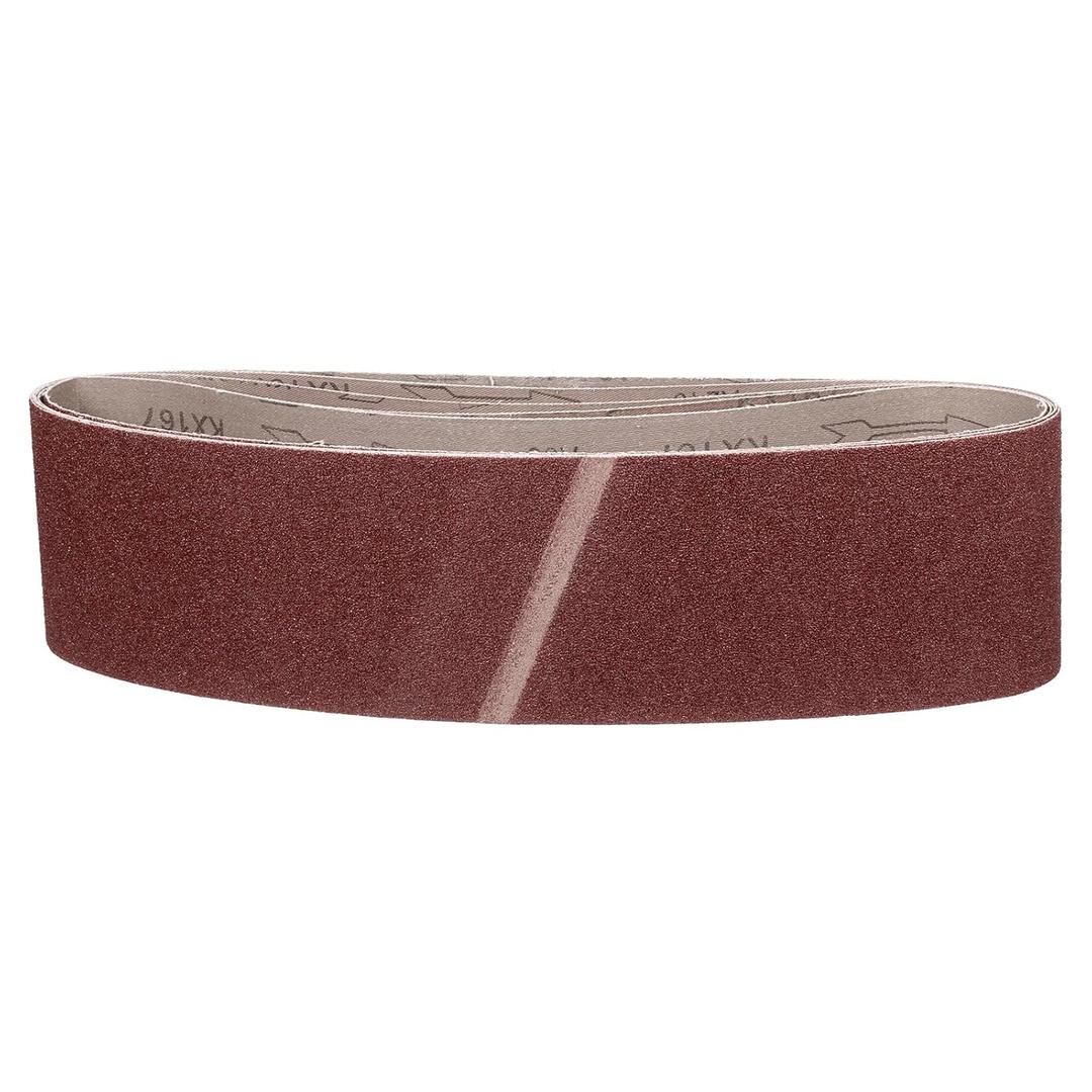 6 x 48 Inch Sanding Belt, 5 Pcs 60 Grit Knife Sharpener Belts Work Sharpening for Belt Sander Knife Carving Tool Metal Working