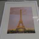 upsimples 11x14 Picture Frame Set of 3, Made of High Definition Glass for 8x10 with Mat or 11x14 Without Mat, Wall and Tabletop Display Photo Frames, White