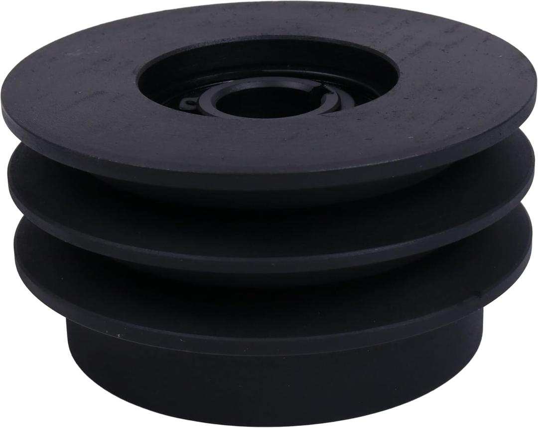 JEENDA Heavy Duty Clutch Double 5/8" V Belt 1" Bore 5" Pulley 3" Width Compatible with Honda GX270 GX390 Briggs & Stratton Subaru Robin Engines & Plate Compactors, Aerators and Lawn Dethatchers