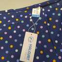 Halcurt Women's 3" High Waisted Swim Board Shorts,  Beach Quick Dry Boyshorts Swimsuit Bottoms - Blue, Large