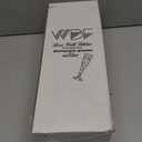 WDF 36 Pack Pink Glitter Plastic Champagne Flutes - 7OZ Disposable Pink Glasses Glitter Champagne Flutes Plastic for Party & Wedding | Glitter, Disposable, Pink Glasses, for Party, Wedding