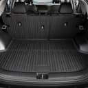 Cargo Mat for 2024-2026 Kia Seltos, Full Coverage All Weather Trunk Cargo Liner with Backrest Protectors for Kia Seltos Accessories (Not fit Subwoofer)